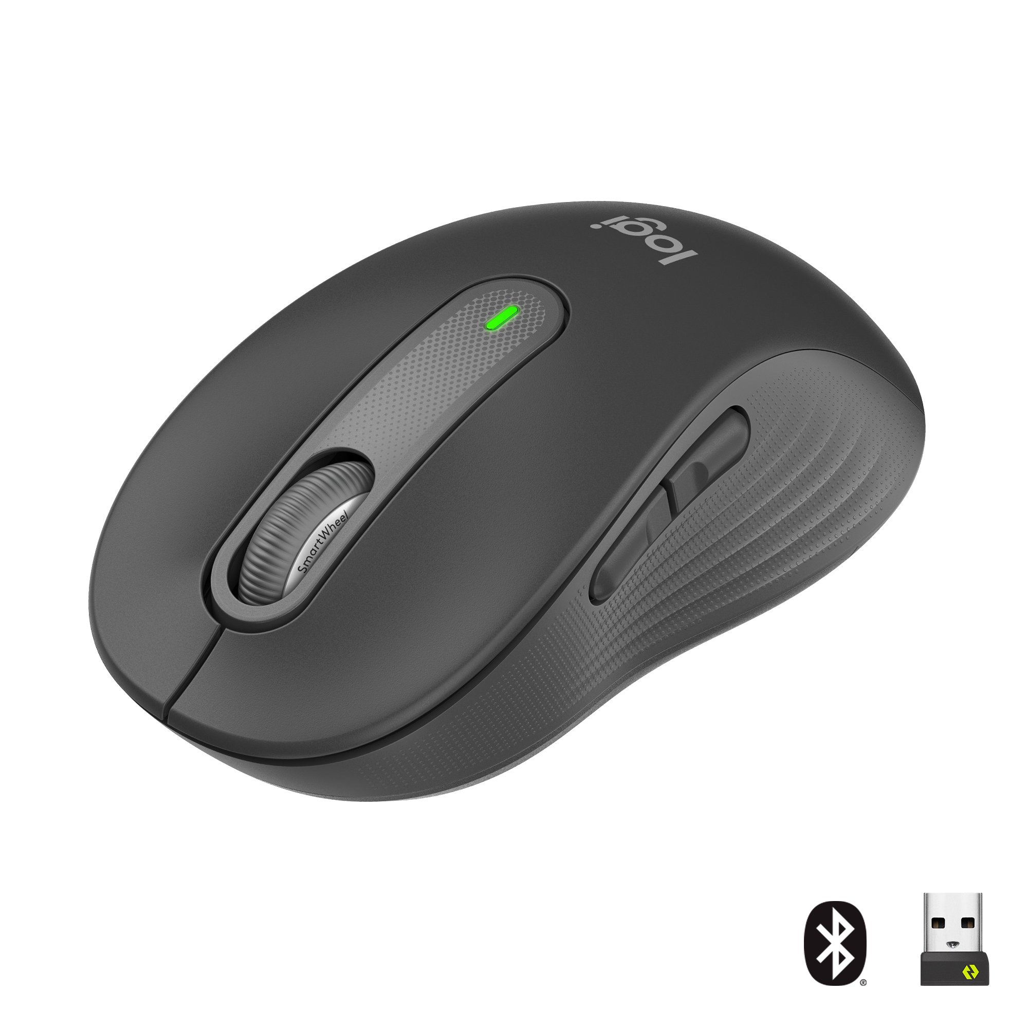 Signature M650 Küçük ve Orta Boy Sağ El Için Sessiz Kablosuz Mouse - Siyah