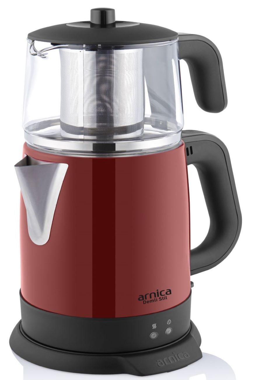 ARNICA IH 33204 Demlistil Çay Makinesi Kırmızı