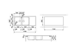 LAVELLO SMEG LZ116CT