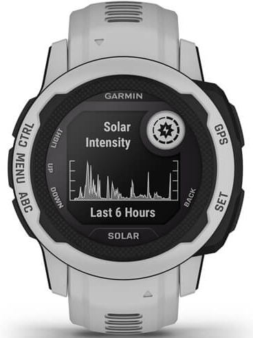 GARMIN Smartwatch Instinct 2S Solar 40 mm Mist Grey (010-02564-01) Smartwatch