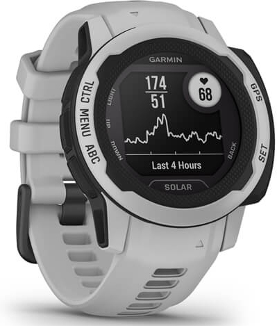 GARMIN Smartwatch Instinct 2S Solar 40 mm Mist Grey (010-02564-01) Smartwatch