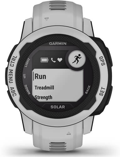 GARMIN Smartwatch Instinct 2S Solar 40 mm Mist Grey (010-02564-01) Smartwatch