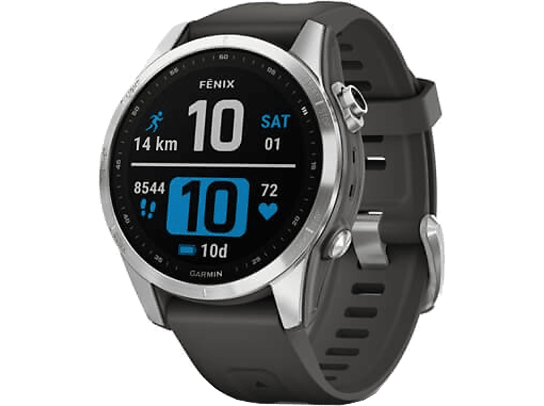 Garmin Smartwatch Fēnix 7s 42 Mm Steel Graphite (010-02539-01)