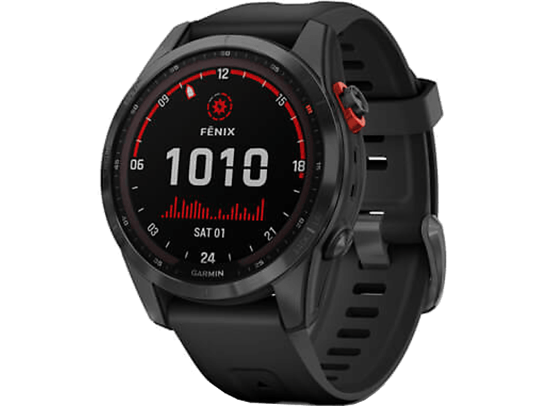 GARMIN Smartwatch Fénix 7S Solar Edition 42 mm Slate Gray (010-02539-13)