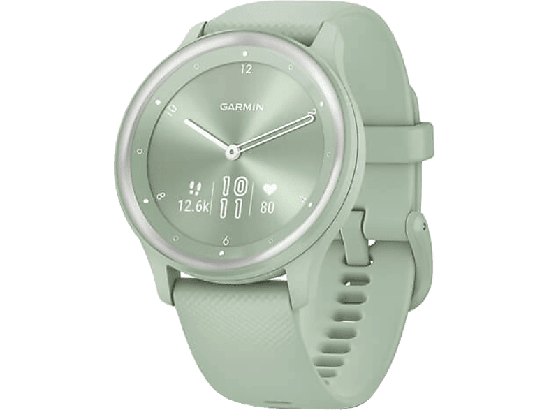 GARMIN Smartwatch Vívomove Sport Silver 40 mm Cool Mint (010-02566-03)