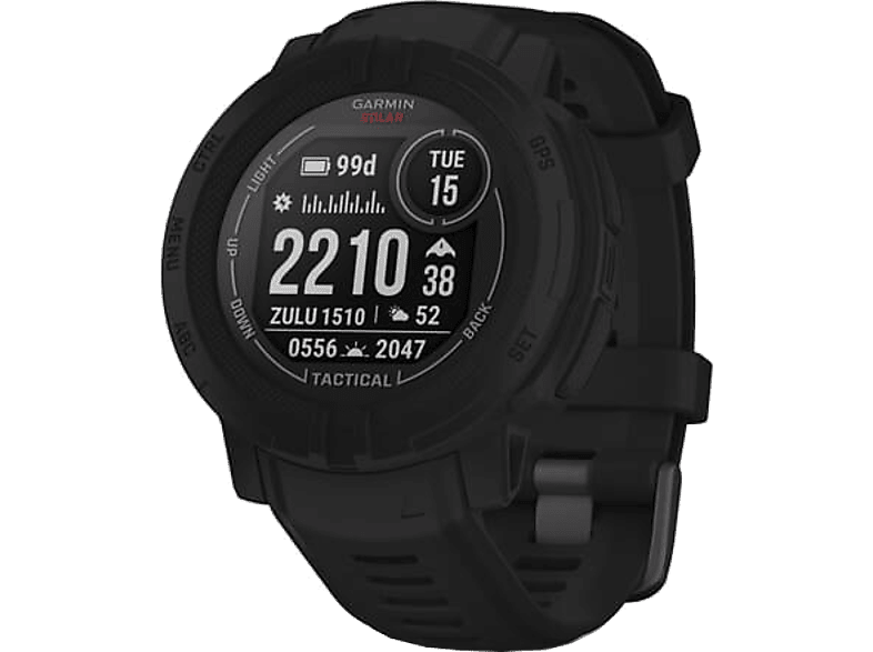 GARMIN Smartwatch Instinct 2 Solar Tactical 45 mm Zwart (010-02627-03)