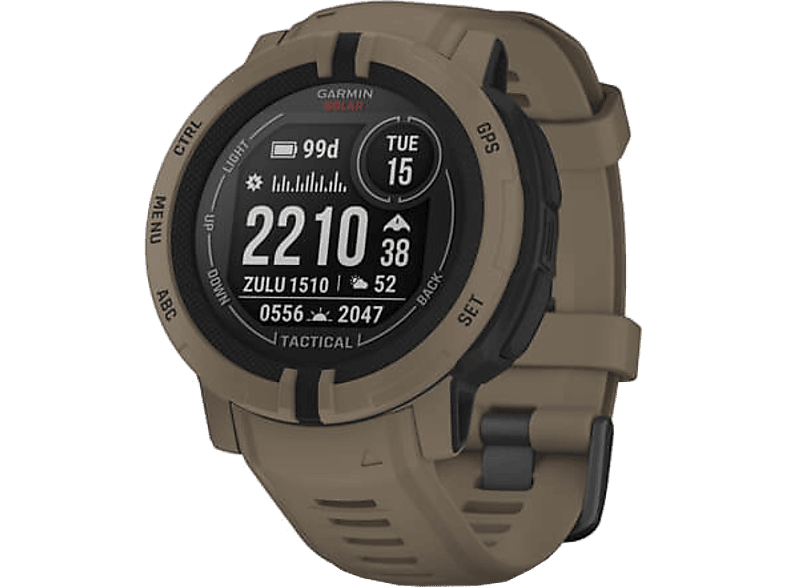 GARMIN Smartwatch Instinct 2 Solar Tactical 45 mm Coyote (010-02627-04)