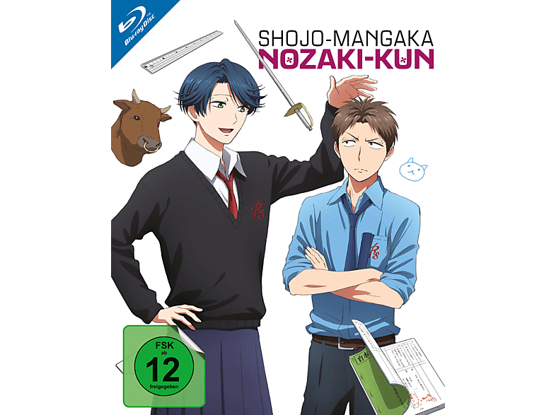 Nozaki-Kun 2 Vol. Blu-ray Shojo-Mangaka 5-8) (Ep.