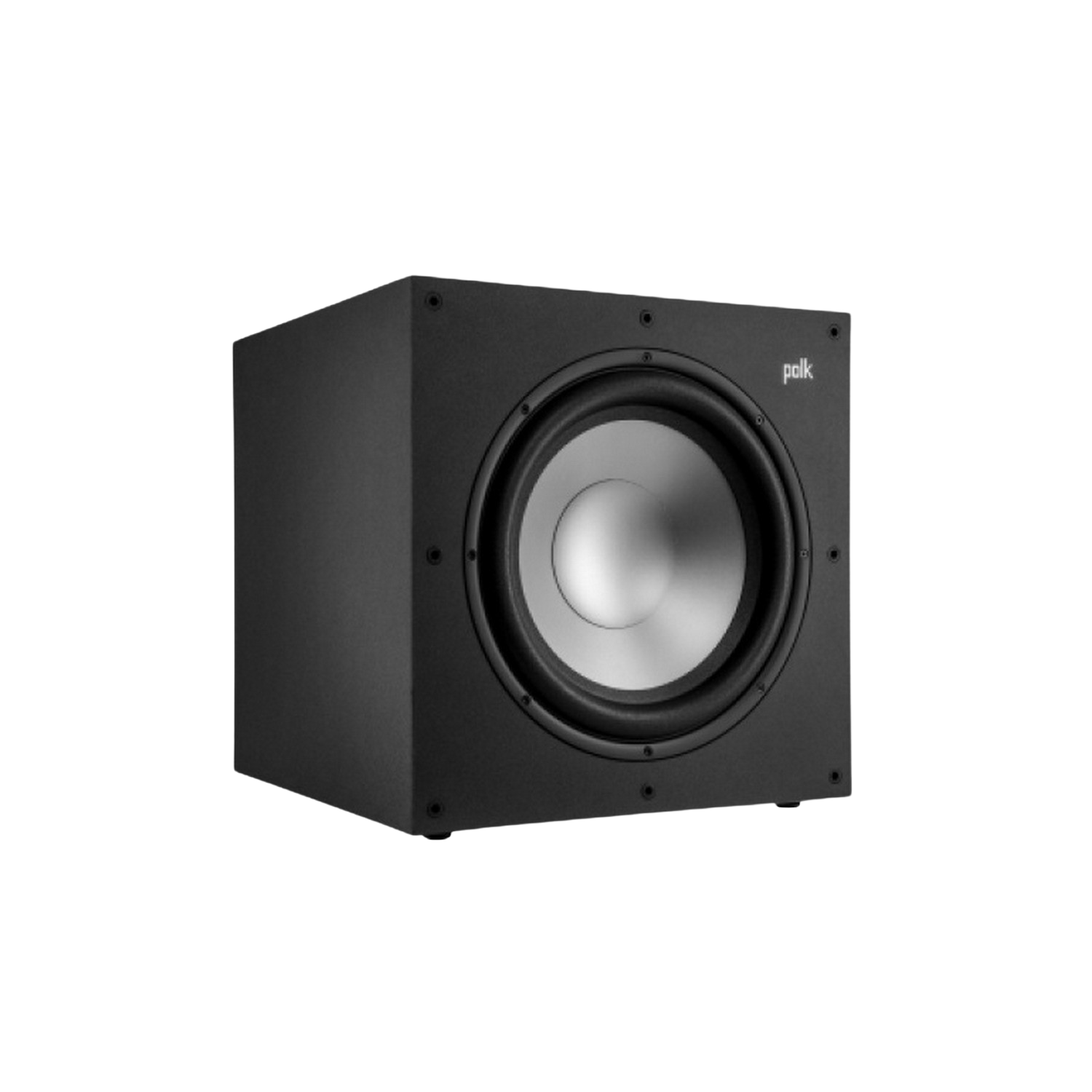 Subwoofer - Polk Audio MXT 12, 100 W, RCA, Hasta 160 hZ, Tecnología Dynamic Balance, Negro