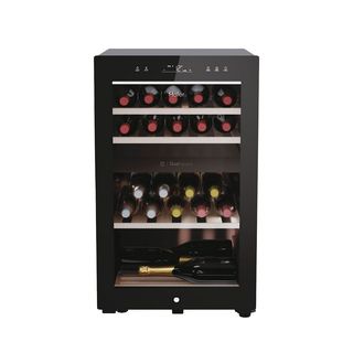 Vinoteca - Haier HWS42GDAU1, Temperatura 5º - 20º, 42 botellas, 106 l, hOn App, Negro