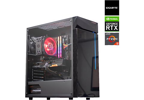 PC gaming - PC Clon By Gigabyte B450M, AMD Ryzen™ 5 5600X, 16 GB RAM, 512GB SSD, RTX™ 3060 Gaming OC 12G, W11H