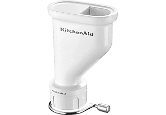 KITCHENAID Nudelpresse 6 Formen - 5KSMPEXTA - Röhrennudelvorsatz (Weiss/Silber)