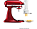 KITCHENAID KitchenAid - Orchio per maccheroni - Grigio - Accessori per Robot Kit Taglierine per Pasta (Bianco/argento)