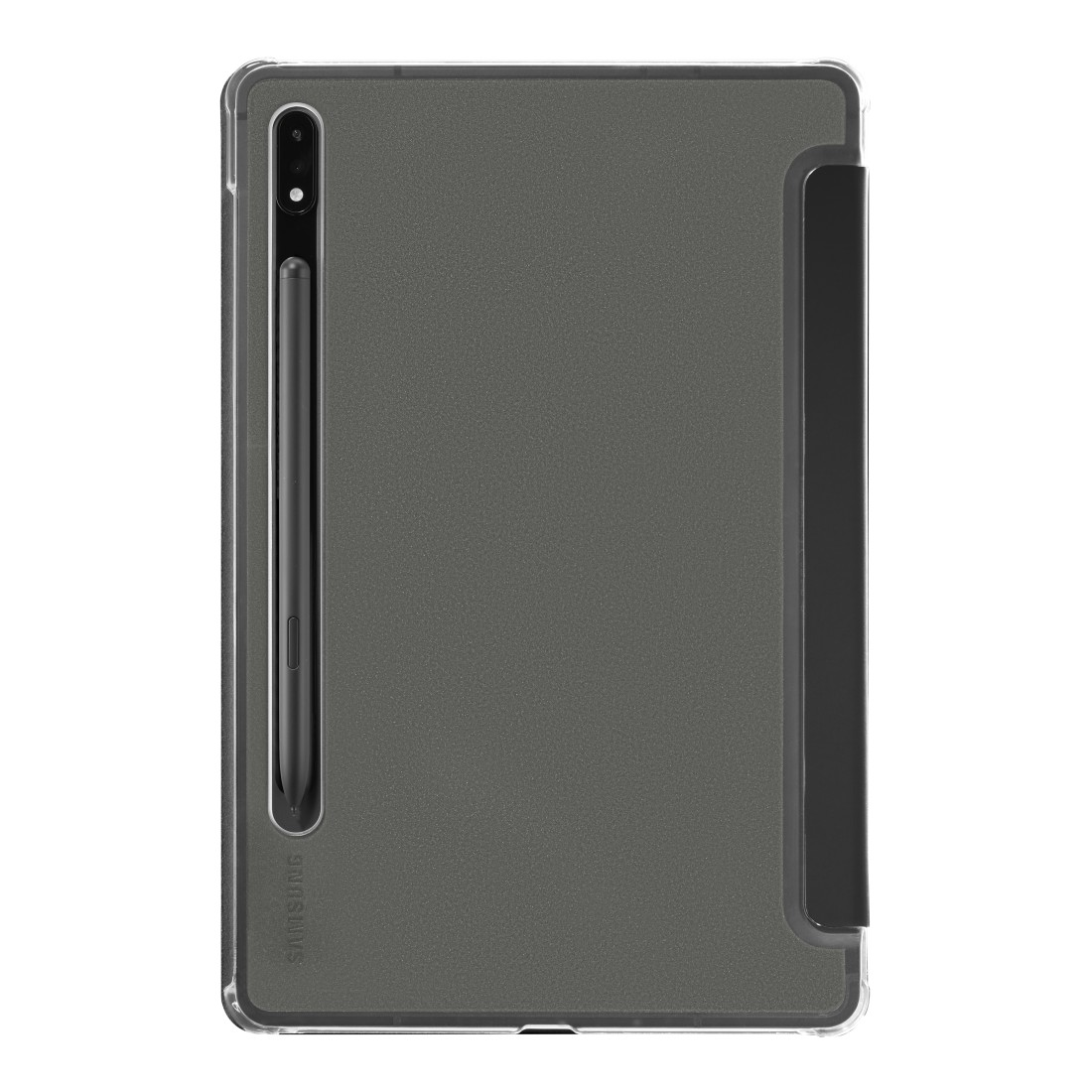 Fold Clear, Bookcover, Schwarz S7/S8, HAMA Galaxy Tab Samsung,