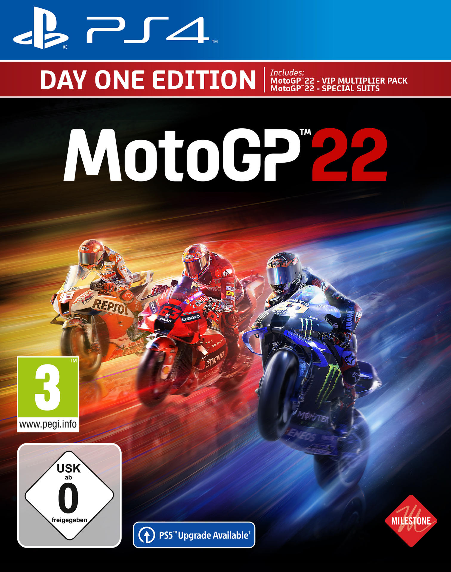 PS4 4] MOTOGP - 22 EDITION DAY ONE [PlayStation