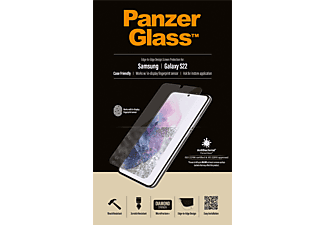 PANZERGLASS Antibacteriële Case-friendly Screenprotector voor Samsung Galaxy S22