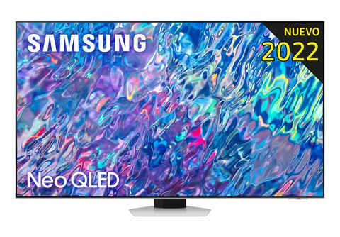 TV QLED 55  Samsung QE55QN85BATXXC, Neo QLED 4K, Procesador Neo QLED 4K  con IA, Smart TV, Plata