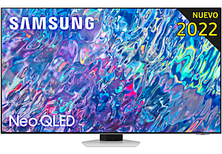 TV QLED 75" - Samsung QE75QN85BATXXC, QLED 4K, Procesador Neo QLED 4K con IA, Smart TV, Plata