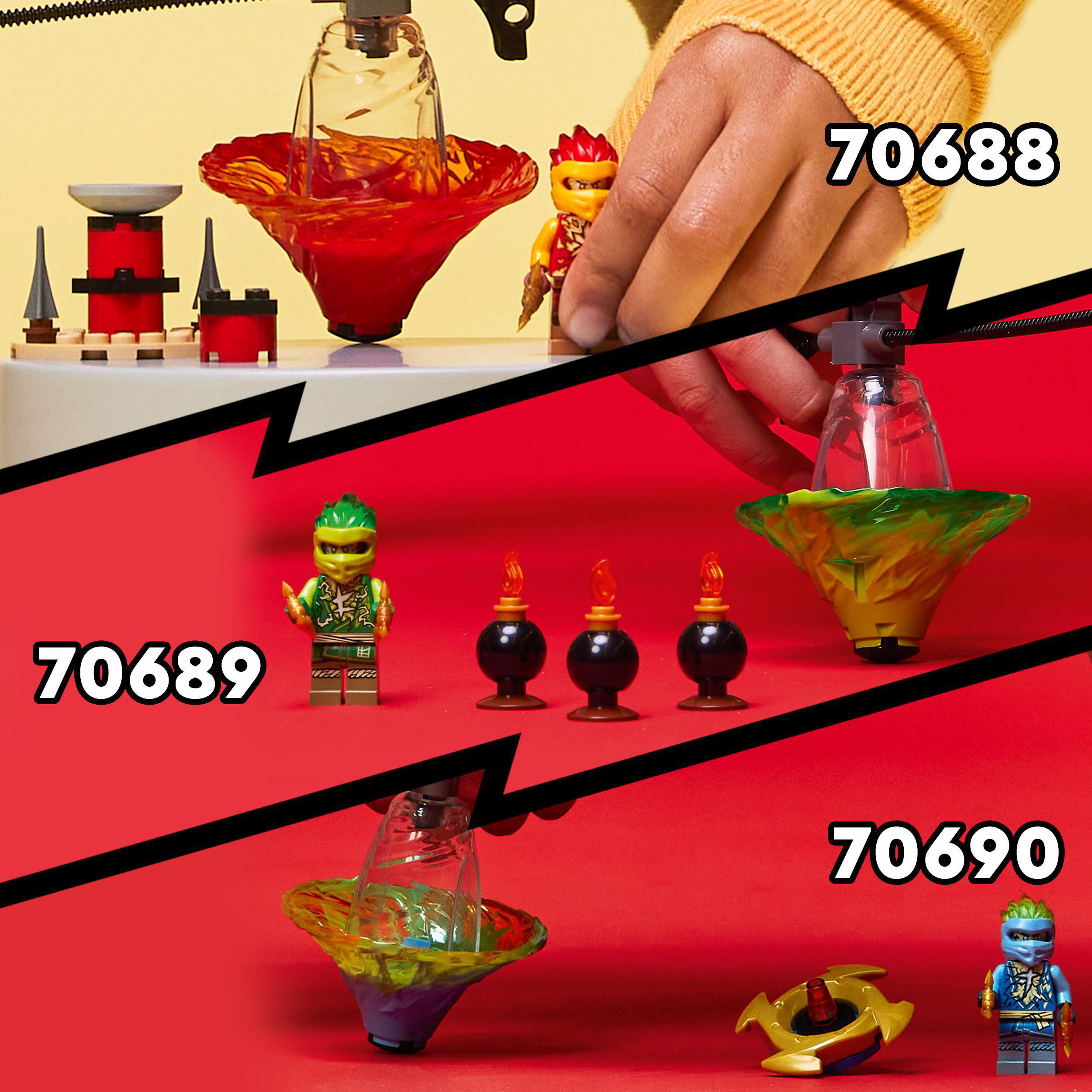 LEGO NINJAGO 70689 Lloyds Spinjitzu-Ninjatraining Bausatz, Mehrfarbig