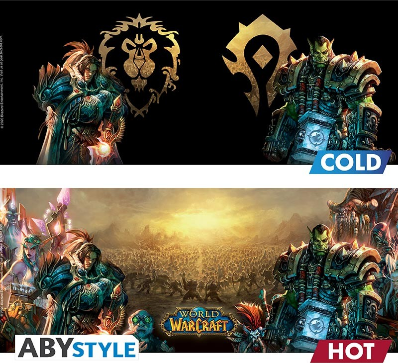 ABYSTYLE World of Warcraft - Azeroth - Gobelets (Multicolore)