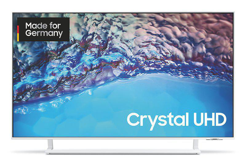 TV (Flat, Zoll GU43BU8589UXZG UHD / SMART SAMSUNG TV) 108 cm, QLED 43 4K,
