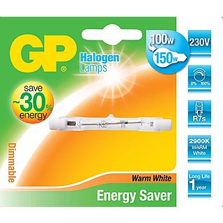 GP Halogeenlamp 100 W (150 W) R7s Dimbaar Warmwit