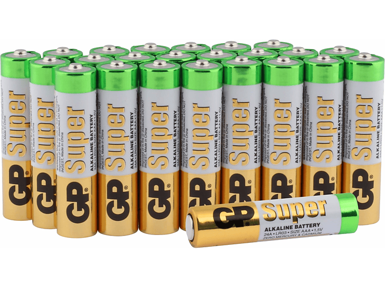 GP Super Alkaline AAA 24pack kopen? MediaMarkt