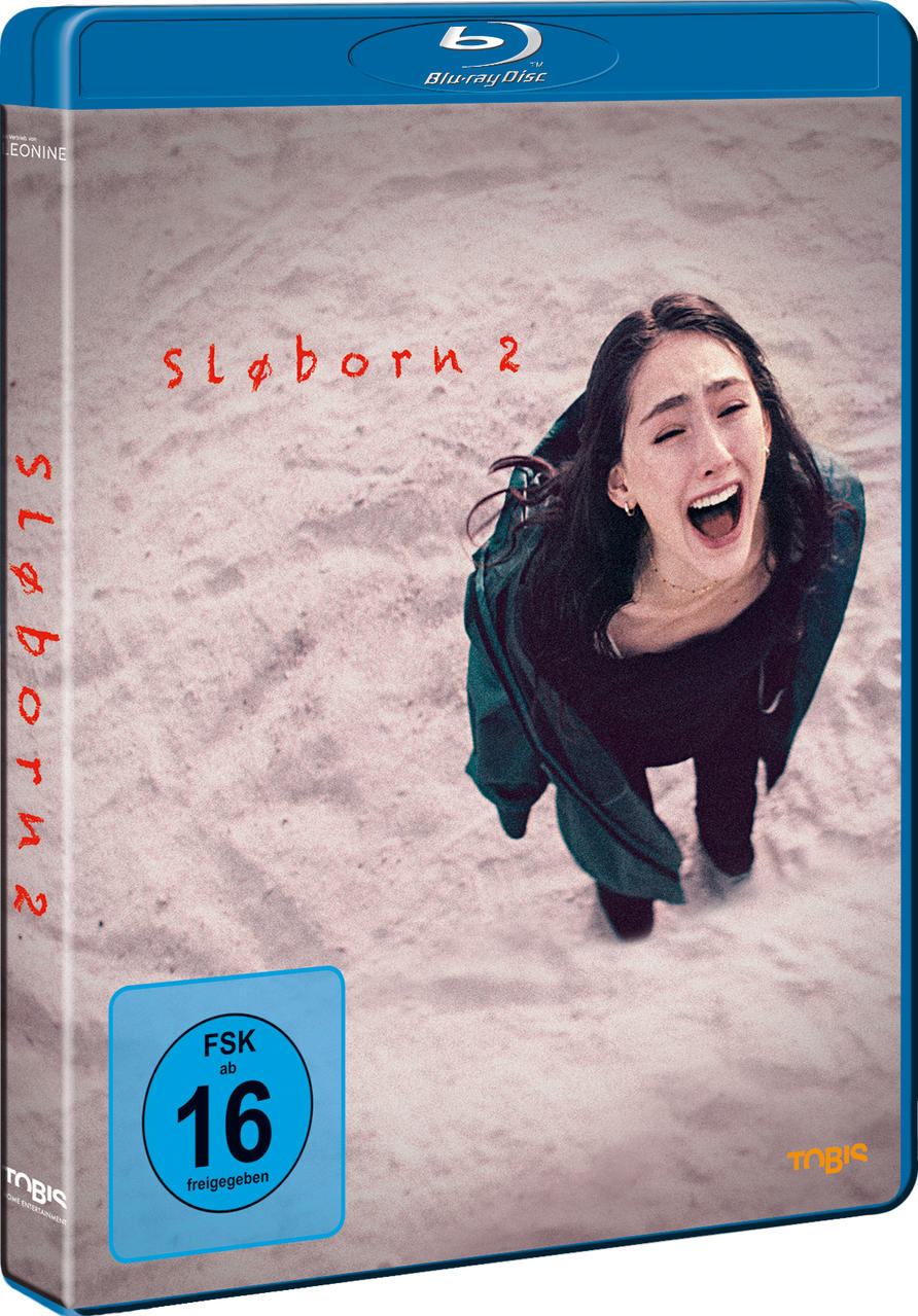 Eine Blu-ray-Hülle mit einer schreienden Frau auf dem Cover.