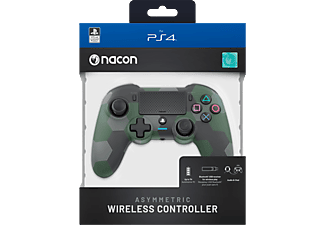 NACON Asymmetrischer Wireless-Controller für Playstation 4 und PC, Camo Green