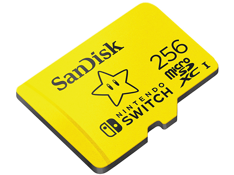 Tarjeta micro SDXC | SanDisk Licencia Nintendo®, 256 GB, Para