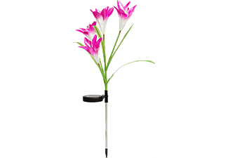 GARDEN OF EDEN 11720 Leszúrható szolár virág - RGB LED - 75 cm - 2 db / csomag