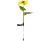 GARDEN OF EDEN 11722 Leszúrható szolár virág - sárga napraforgó, melegfehér - 70 cm - 2 db / csomag