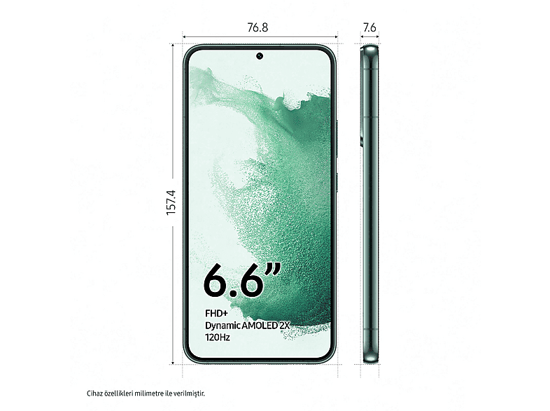 SAMSUNG Galaxy S22+ 256GB Akıllı Telefon Green Fiyat & Özellik