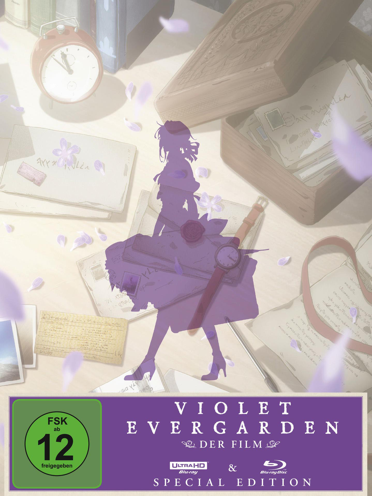 Der Violet HD Evergarden: Blu-ray Ultra Film Blu-ray + 4K