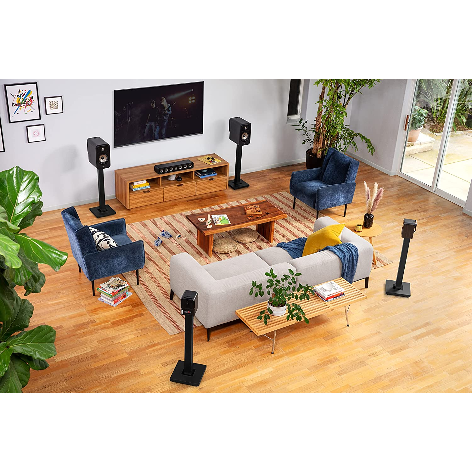 Altavoz de estantería - Polk Audio S10 Elite, Pack de 2, 100W, 8 Ω, 67Hz–40kHz, 87dB, Dynamic Balance, Negro