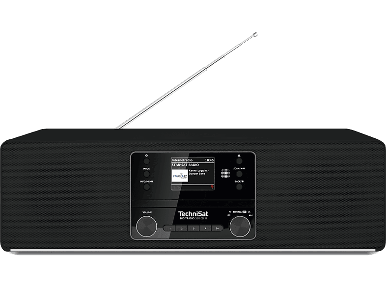 Technisat Radio Cd-speler Dab+ Digitradio 380 Zwart (0000/3954)