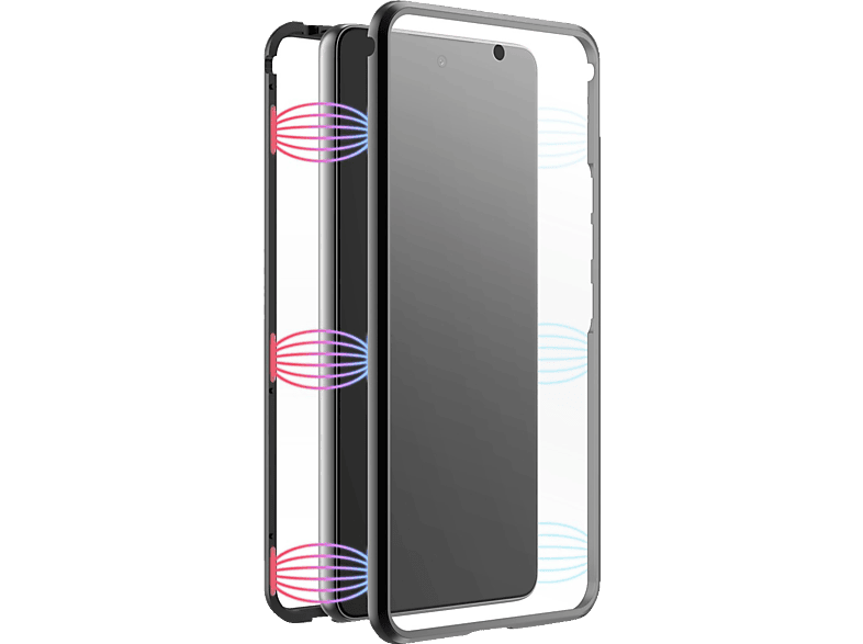 Glass, A53 Full ROCK (5G), 360° Galaxy Cover, Schwarz BLACK Samsung,