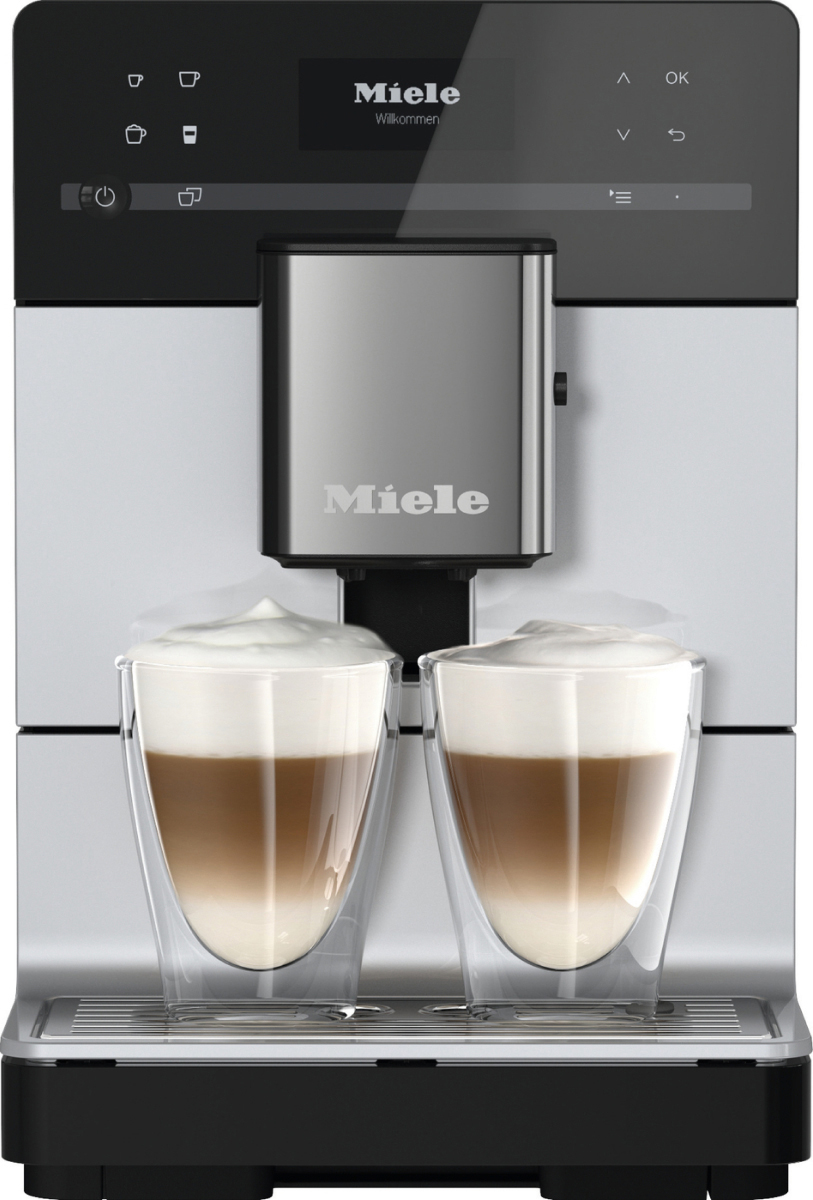 AlusilberMetallic MIELE 5510 Kaffeevollautomat Silence CM