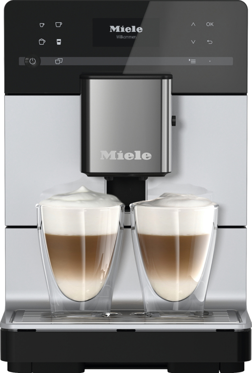 MIELE CM 5510 Silence Kaffeevollautomat AlusilberMetallic