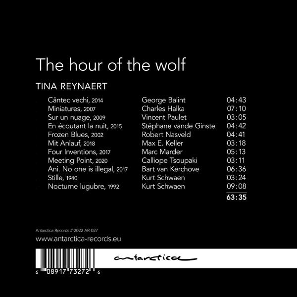 Tina Reynaert - The Hour of The Wolf-Werke für Klavier solo  - (CD)