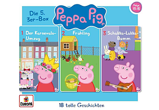 Peppa Pig Hörspiele - 05/3er Box (Folgen 13,14,15)  - (CD)