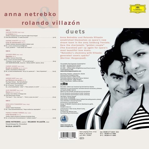 Rolando Villazon, Anna Netrebko - Duets (180g)  - (Vinyl)