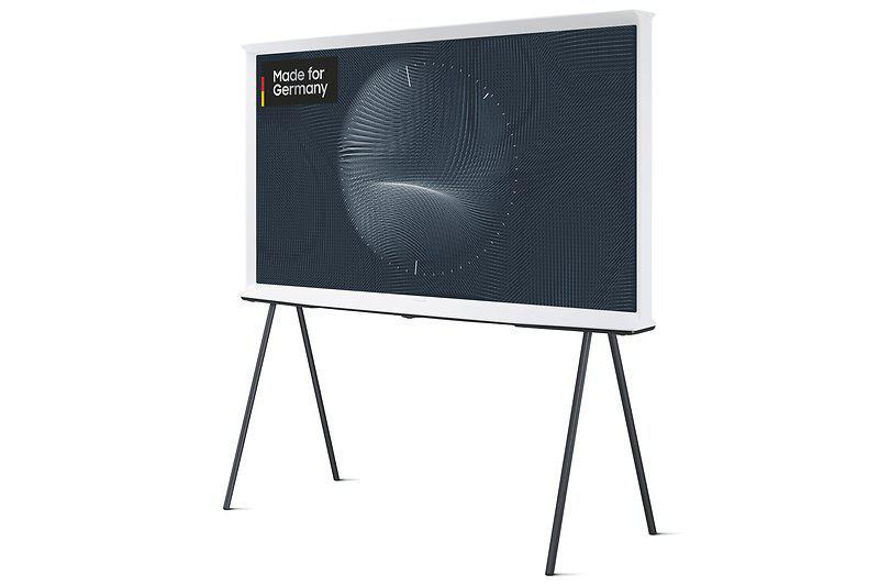SAMSUNG GQ55LS01BAU The Serif QLED TV (Flat, 55 Zoll / 138 cm, UHD 4K, SMART TV, Tizen™ mit Gaming Hub)