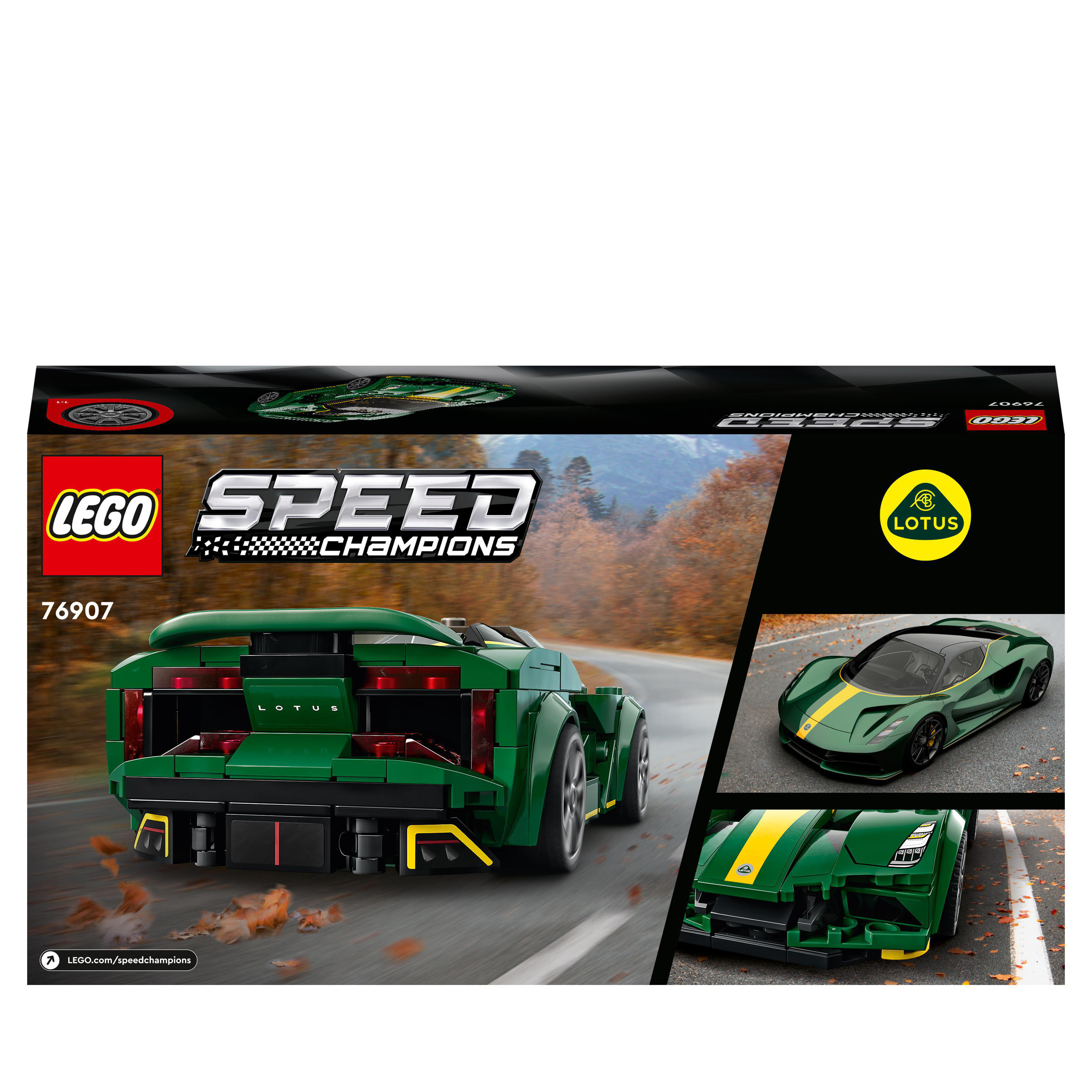 Champions Evija LEGO Mehrfarbig Bausatz, Speed Lotus 76907