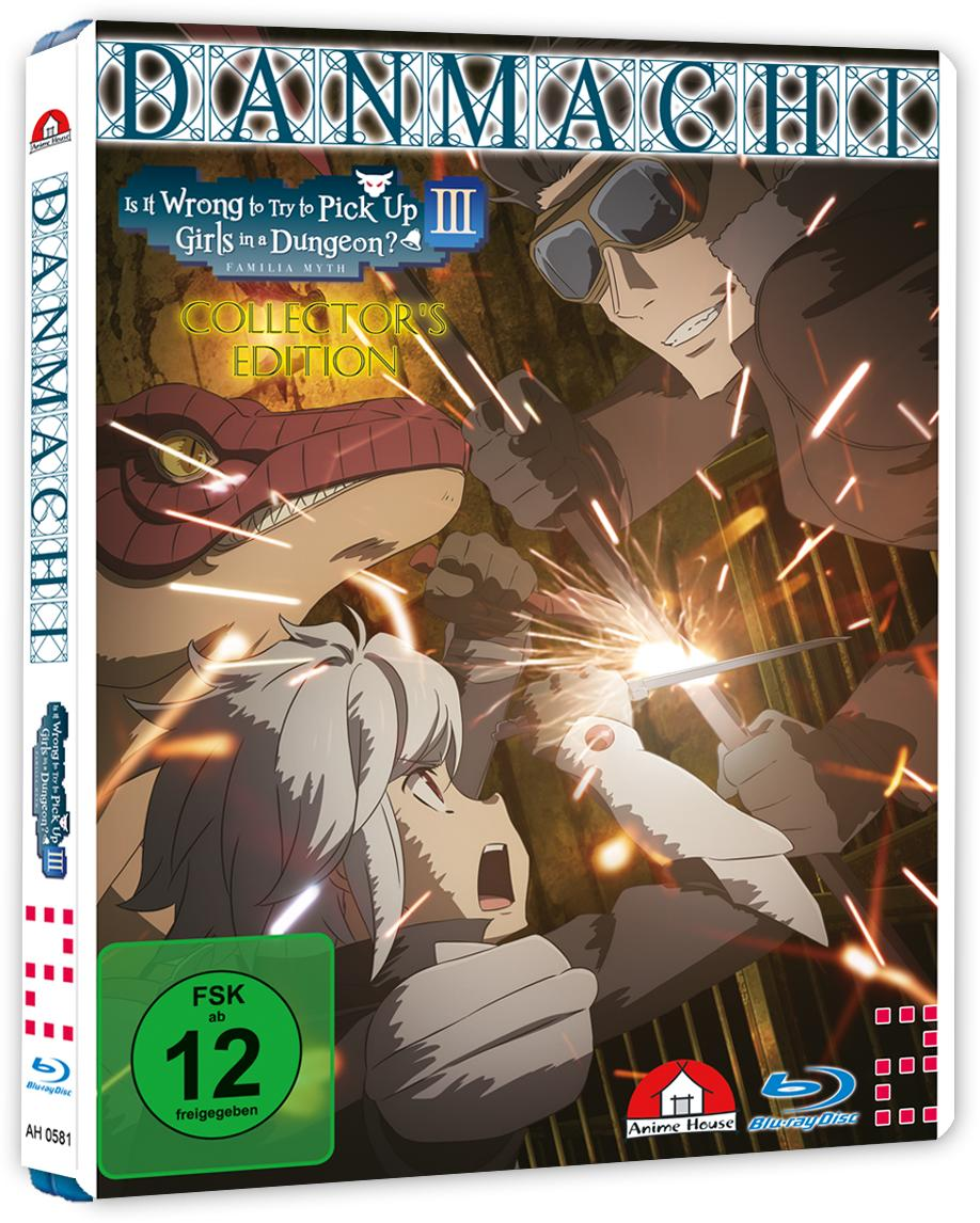 Ist es falsch, Mädchen in einem Dungeon aufzulesen? Collector's Edition DVD.