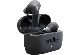 SUDIO E2 - True Wireless Kopfhörer (In-ear, Schwarz)