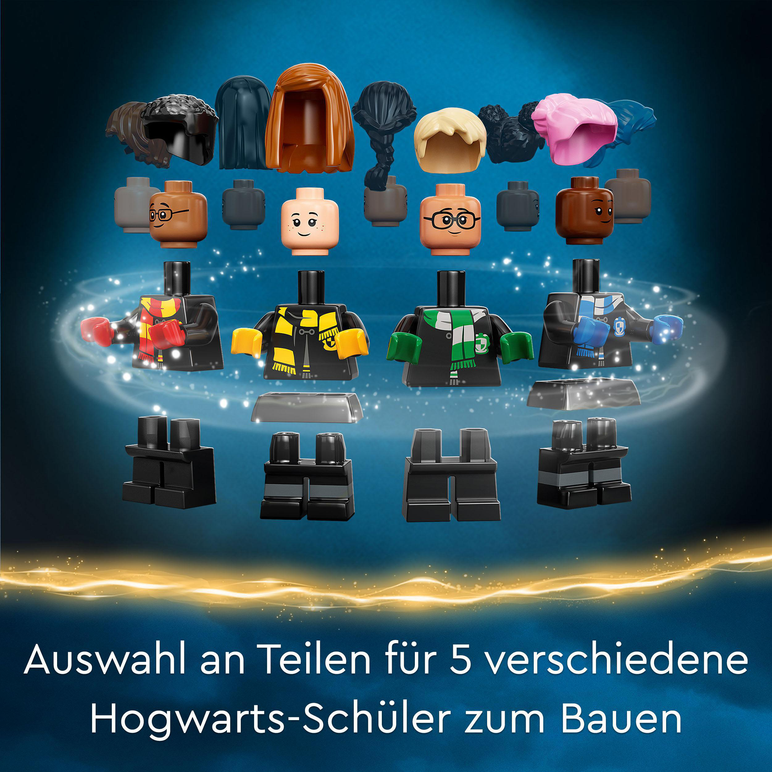 76399 Bausatz, Hogwarts™ Potter Zauberkoffer Mehrfarbig Harry LEGO