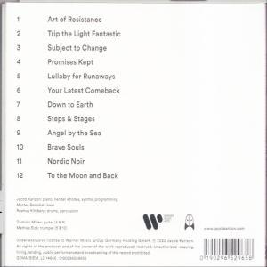 Albumcover mit Titelliste.