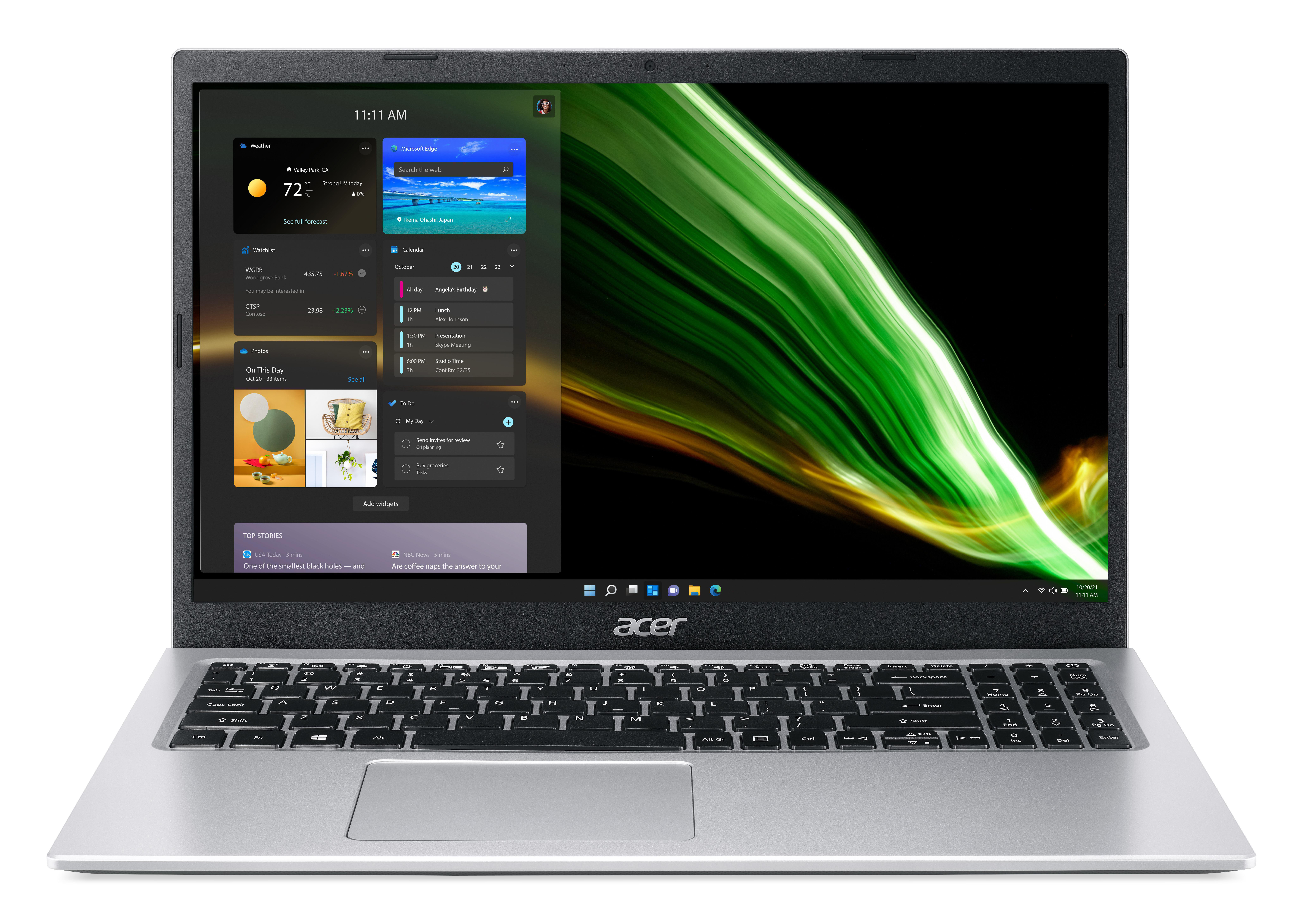 ACER Acer Aspire 1 (A115-32-C5PE) - 15,6 Zoll - Intel® Celeron® N5100 - 4 GB - 128 GB - Intel® UHD Graphics - Windows 11 Home S-Modus