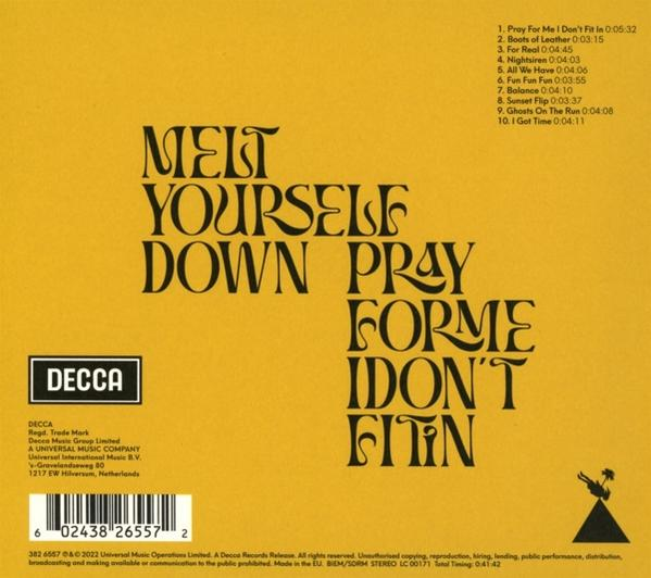 Melt Yourself Down - Pray For Me I Don't Fit In  - (CD)